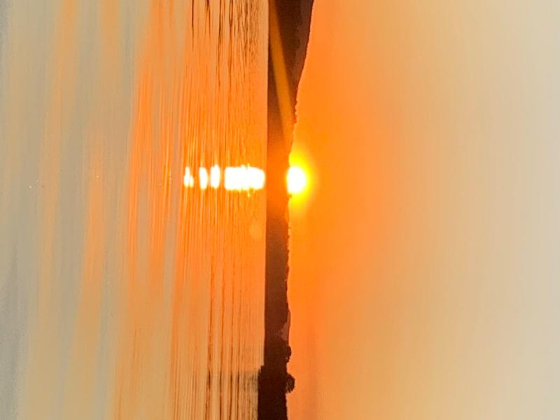 Beautiful sunsets.