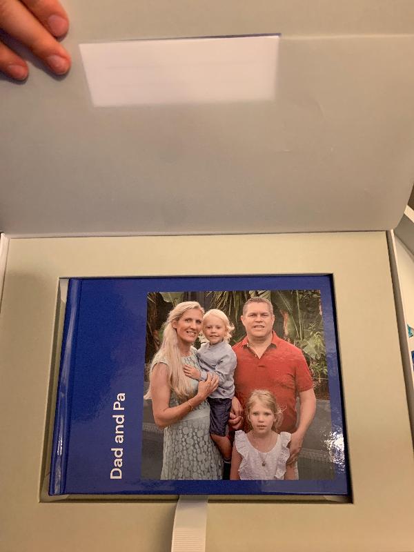 I have ordered book for Father’s Day. It was fast and sharp photo’s.