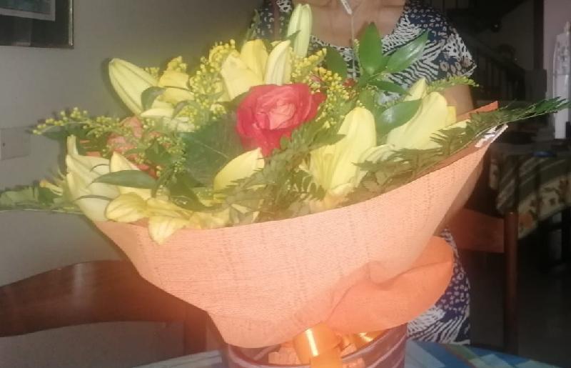 Beautiful bouquet. Delivered on time.