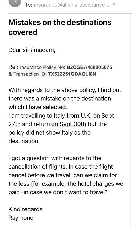 No reply to our email sent on Sept 19th 2020