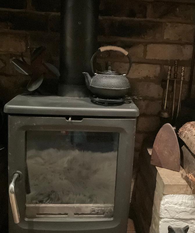 Great little cast iron teapot
