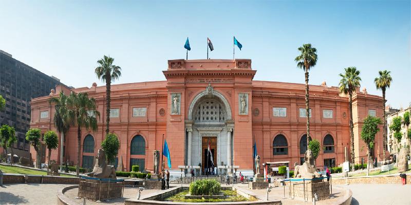 The impressive Musuem of Egyptian Antiquities