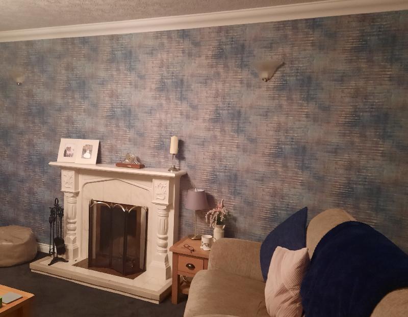 Wallpaper was so easy to hang and looks great. Well pleased.