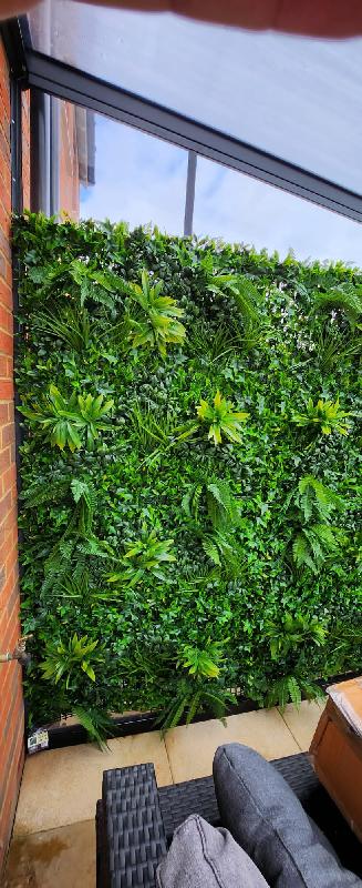 Beautiful artificial wall