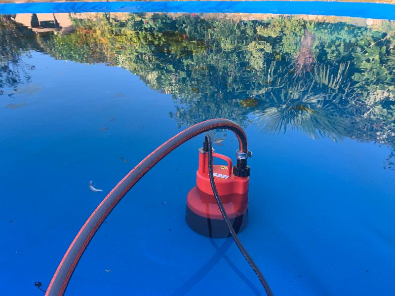 I recommend this puddle pump