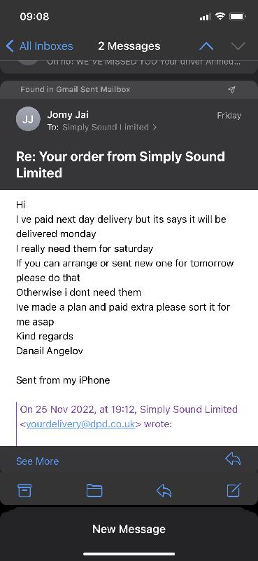 Late delivery , ı paid extra for next day delivery ı missed the event