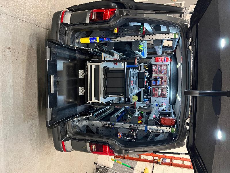 Paintless Dent Removal van setup