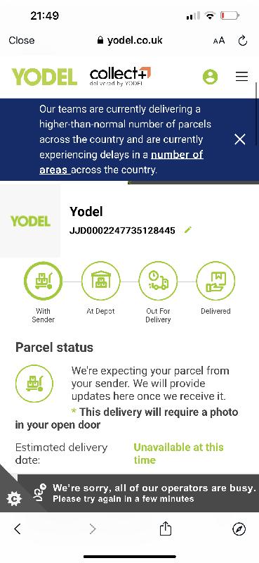 No parcel
