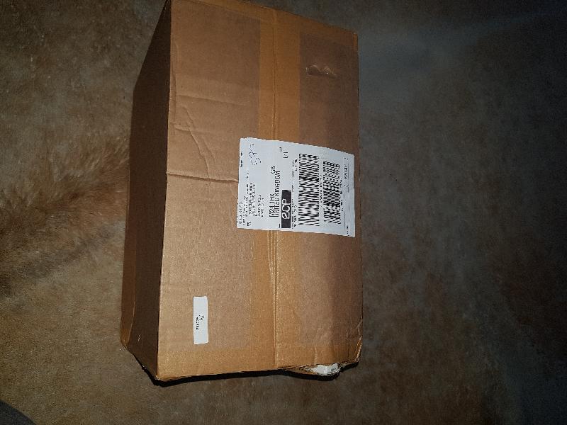Disappointed with state of packaging