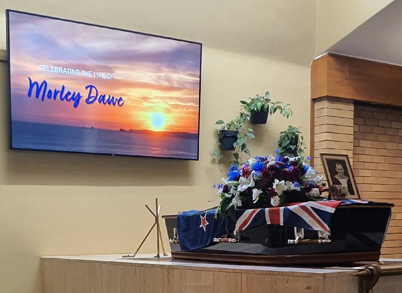 Stunning arrangement to honour our Dad  who passed away.