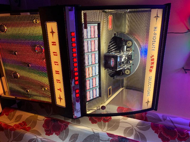 Jack Daniels Rocket Vinyl Jukebox