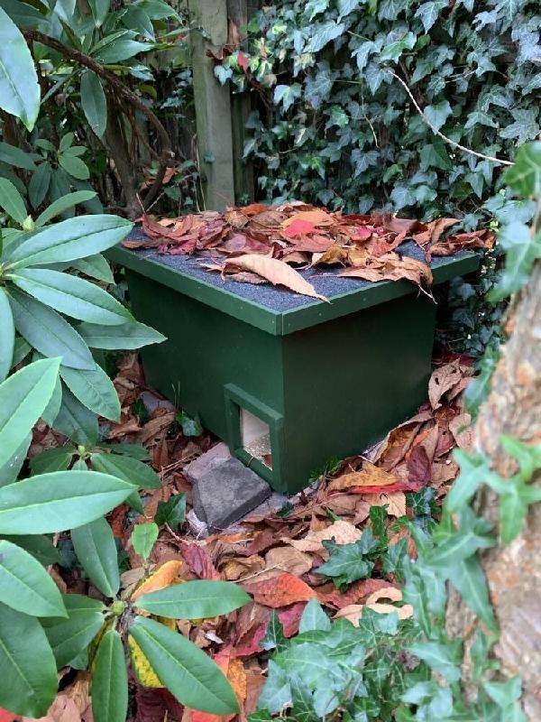 Eco-plate Hedgehog House