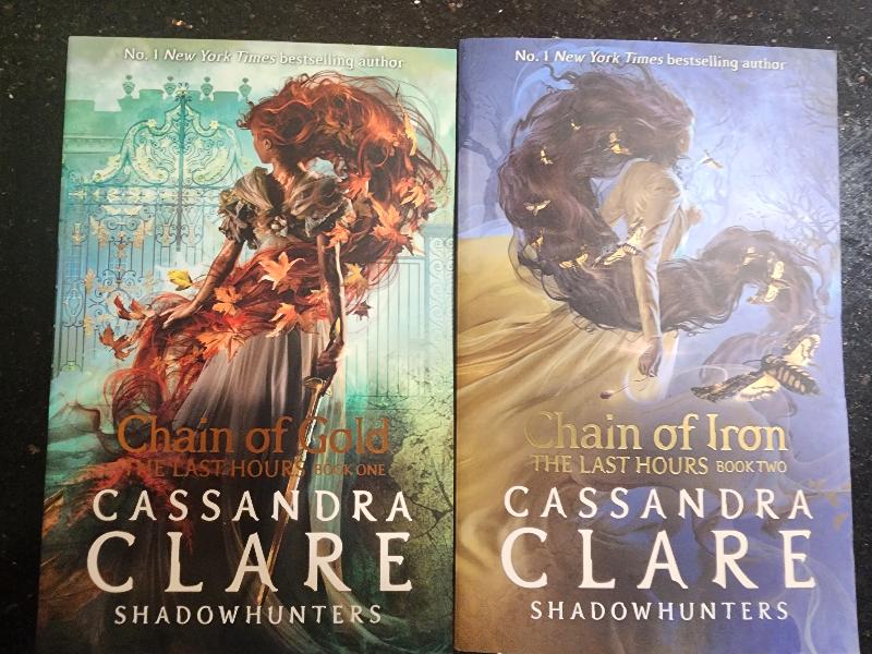 The Last Hours Series 2 Books Collection Set by Cassandra Clare (Chain of Gold, Chain of Iron)