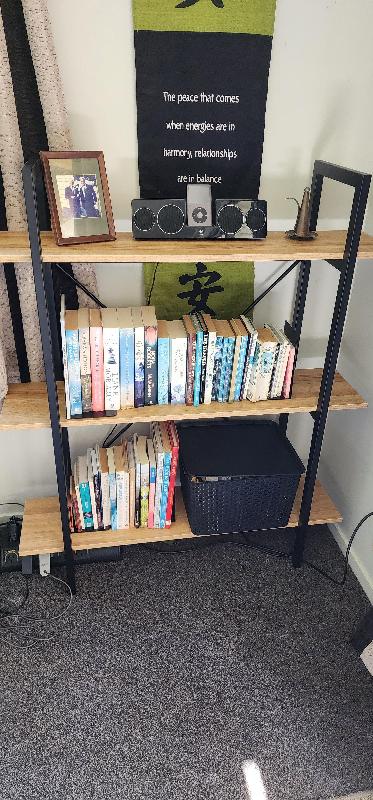 Porto Small Bookcase - Black