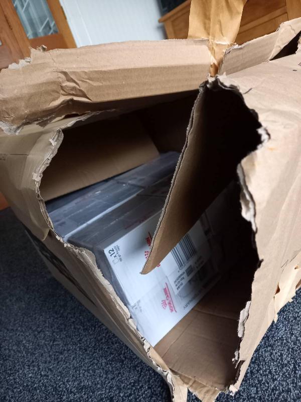 Very quick delivery , poor packaging