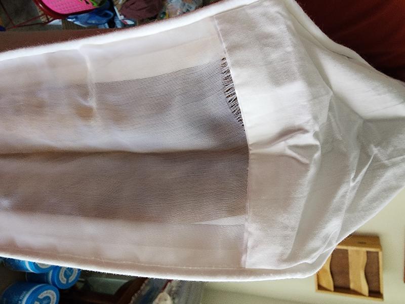 There was a hole in the garment bag but they replaced it right away.