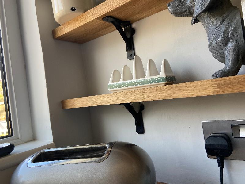Perfect for our new shelves !