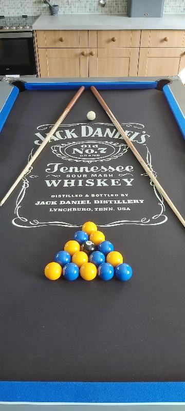 Signature Warwick pool dining table