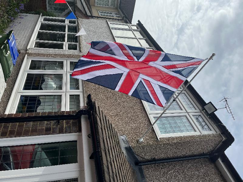 Beautifully made flag