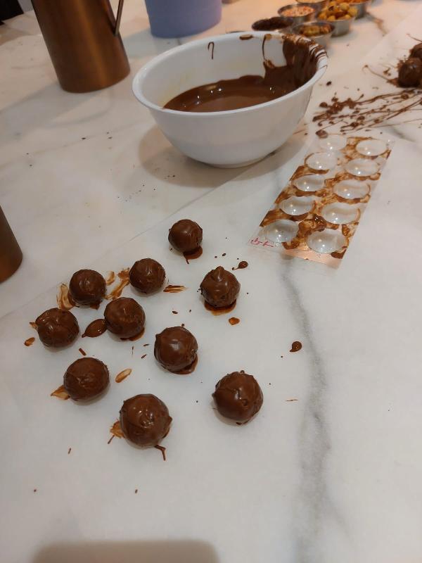 Delicious chocolate and great fun.
