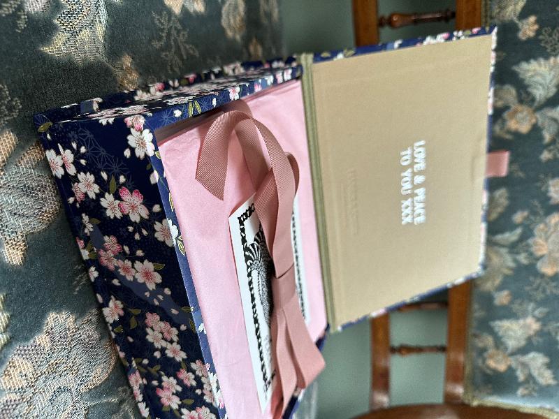 Patterned Keepsake Box