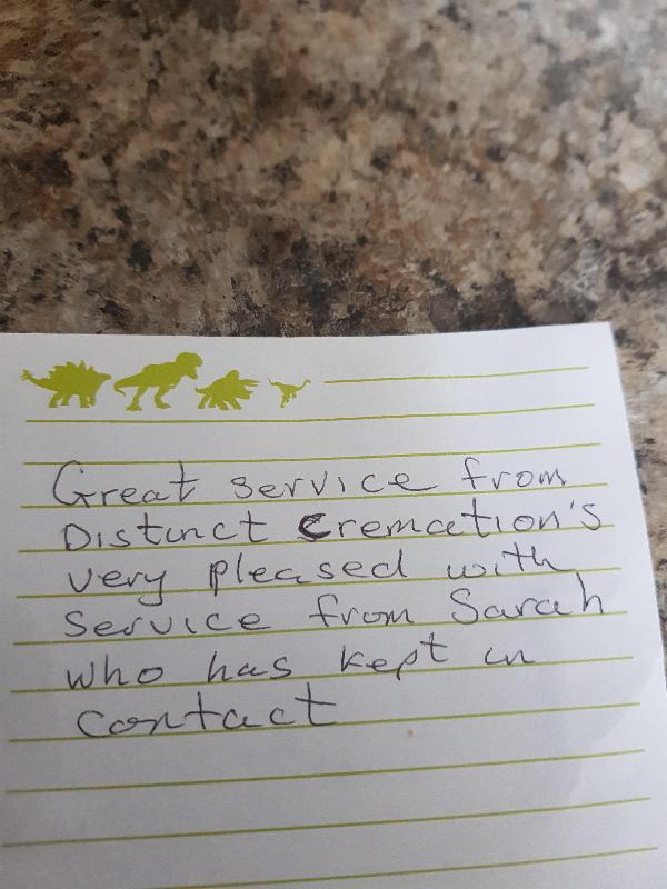 Excellent service