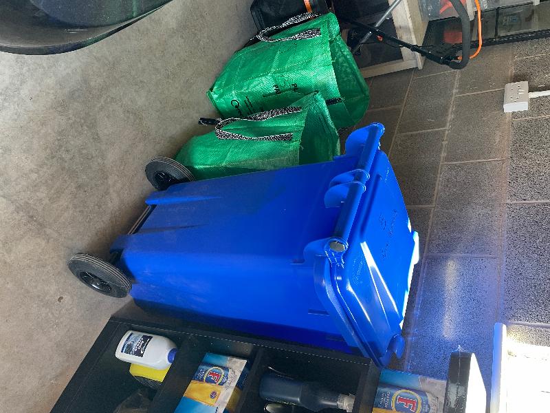 Great delivery love the bin and very good price