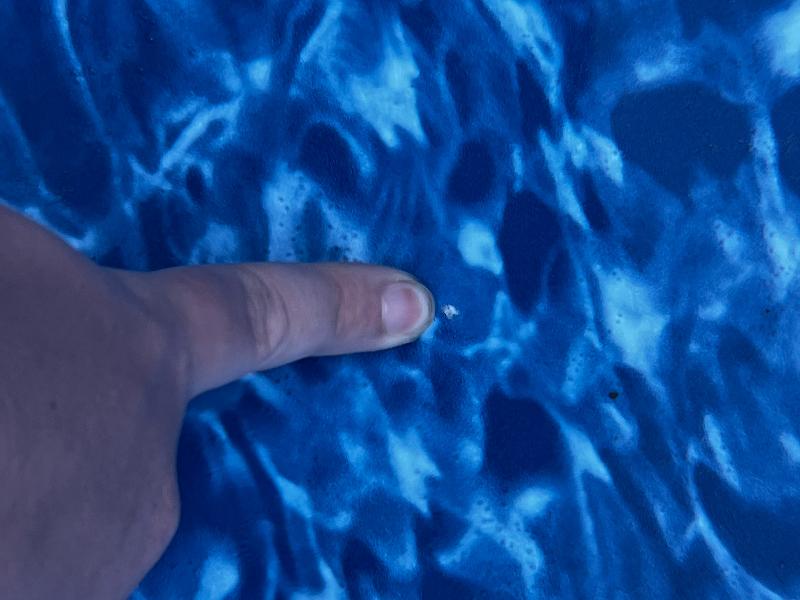 Defective liner