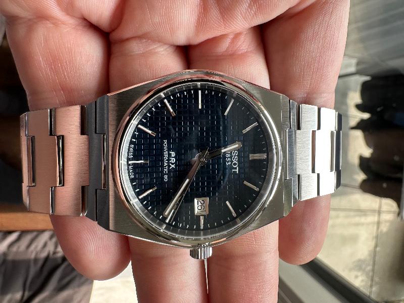 Tissot Prx Powermatic 80 Men's Blue Watch T137.407.11.041.00