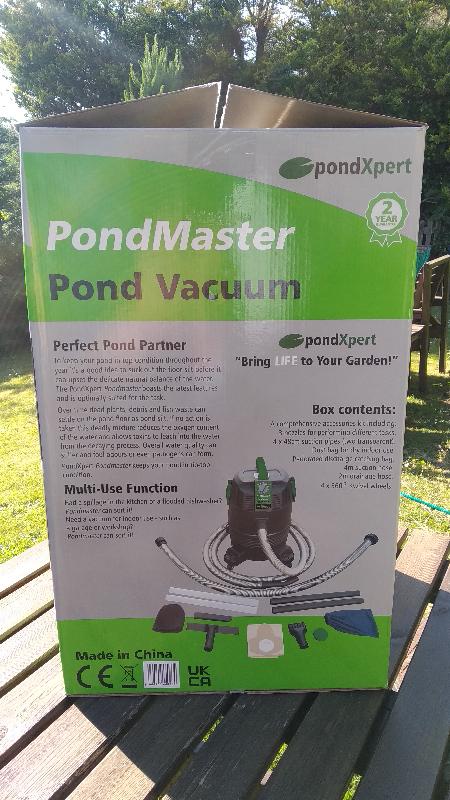 The really great PondMaster Pond Vacuum! :)