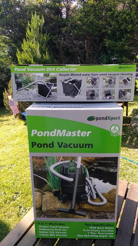 The really great PondMaster Pond Vacuum! :)