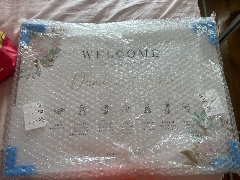 Welcome Wedding Board