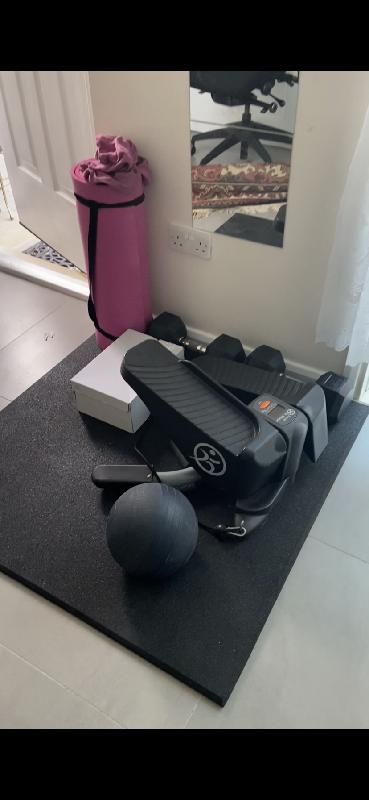 fantastic rubber tile home gym flooring