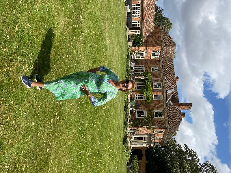 Love the green dress, makes me feel great!