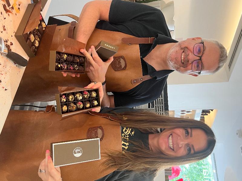 Such an amazing chocolate making class!