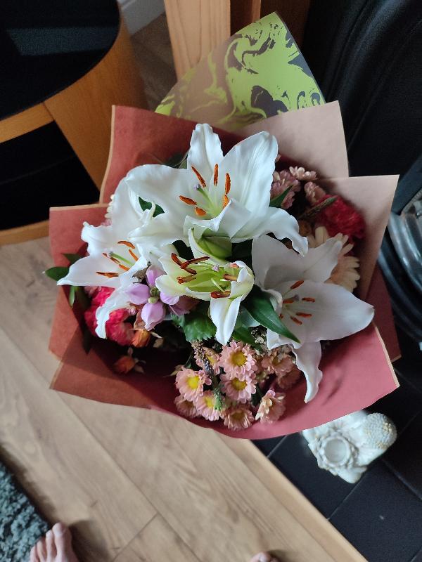 Ordered these flowers absolutely beautiful and partner loved them