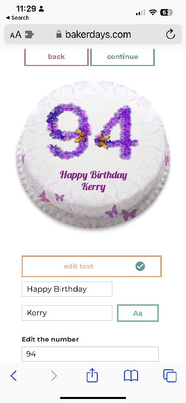 Disappointed with the cake 😞