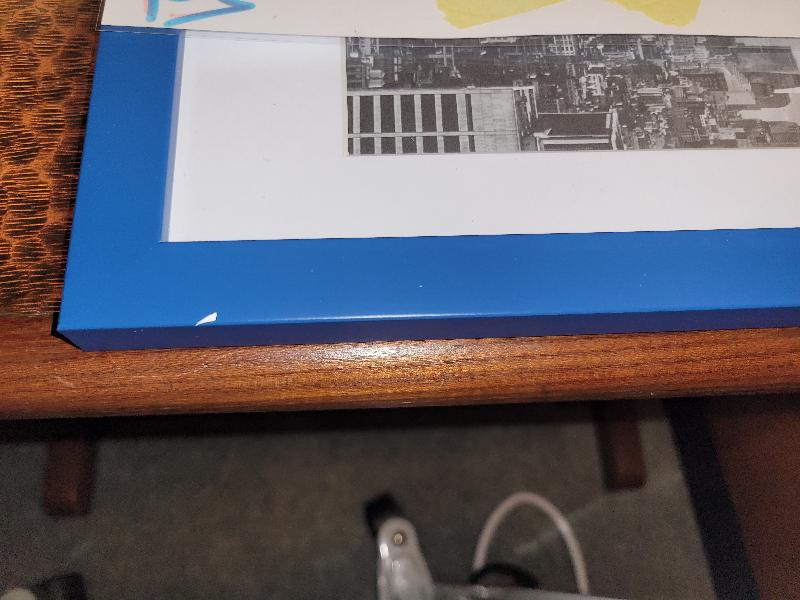 I ordered 4 frames, 3 were great but one came chipped