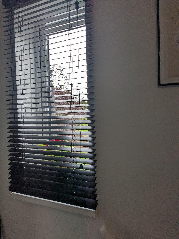 Wooden blind