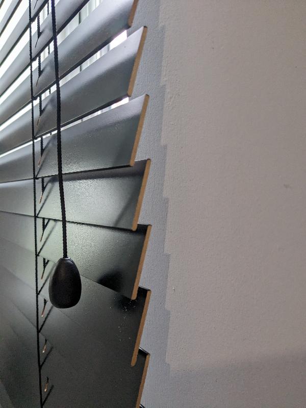 Wooden blind