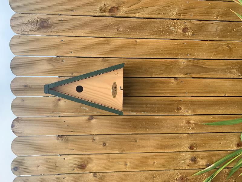 Ordered bird box and it arrived in perfect condition