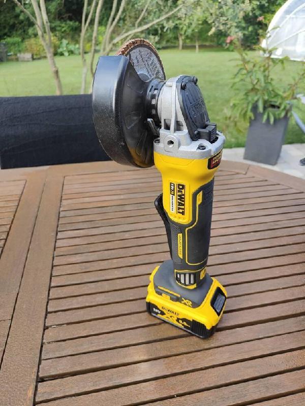 Meuleuse XR 18V brushless 125 mm - interrupteur à palette - sans batterie ni chargeur - coffret TSTAK