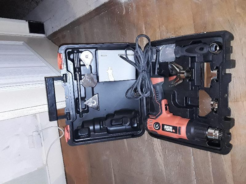 Décapeur thermique 2000W + 8 accessoires