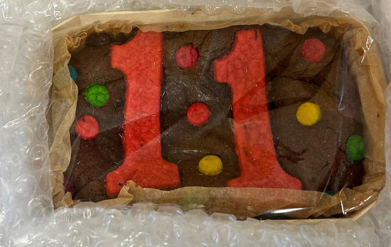 Fun brownies