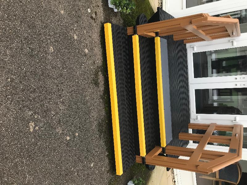 Outside steps sorted.