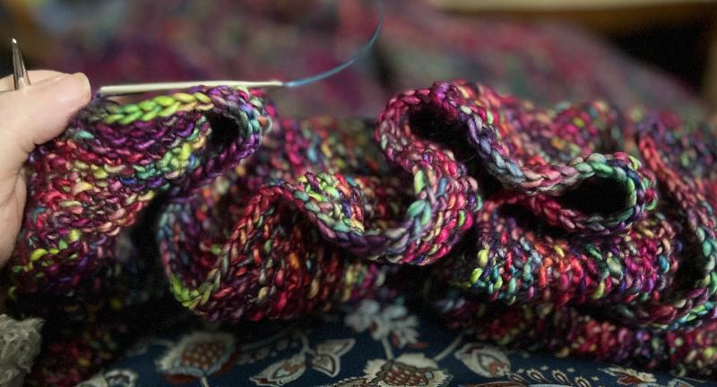 My new favorite yarn.