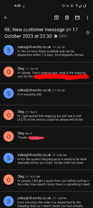 Convoluted ordering process, obtuce customer service