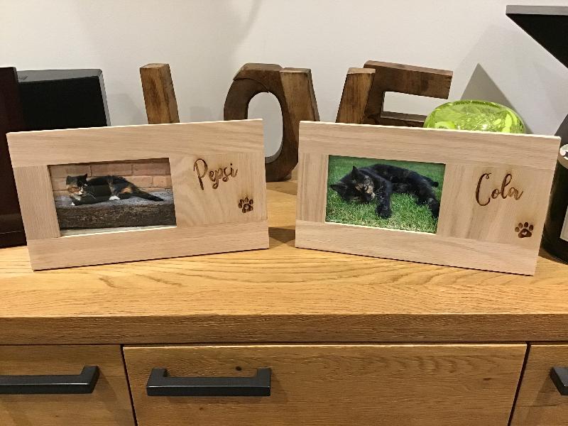 Personalised Pet Frame, really pleased.
