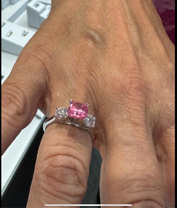 Beautiful pink Mahenge Spinel