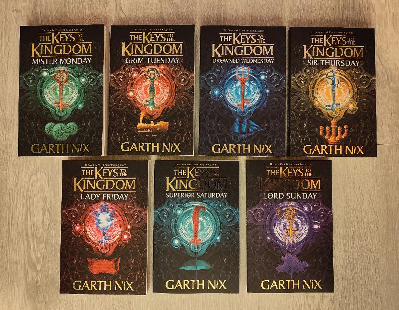 The Keys to the Kingdom Complete Series Books 1 - 7 Collection Box Set by Garth Nix